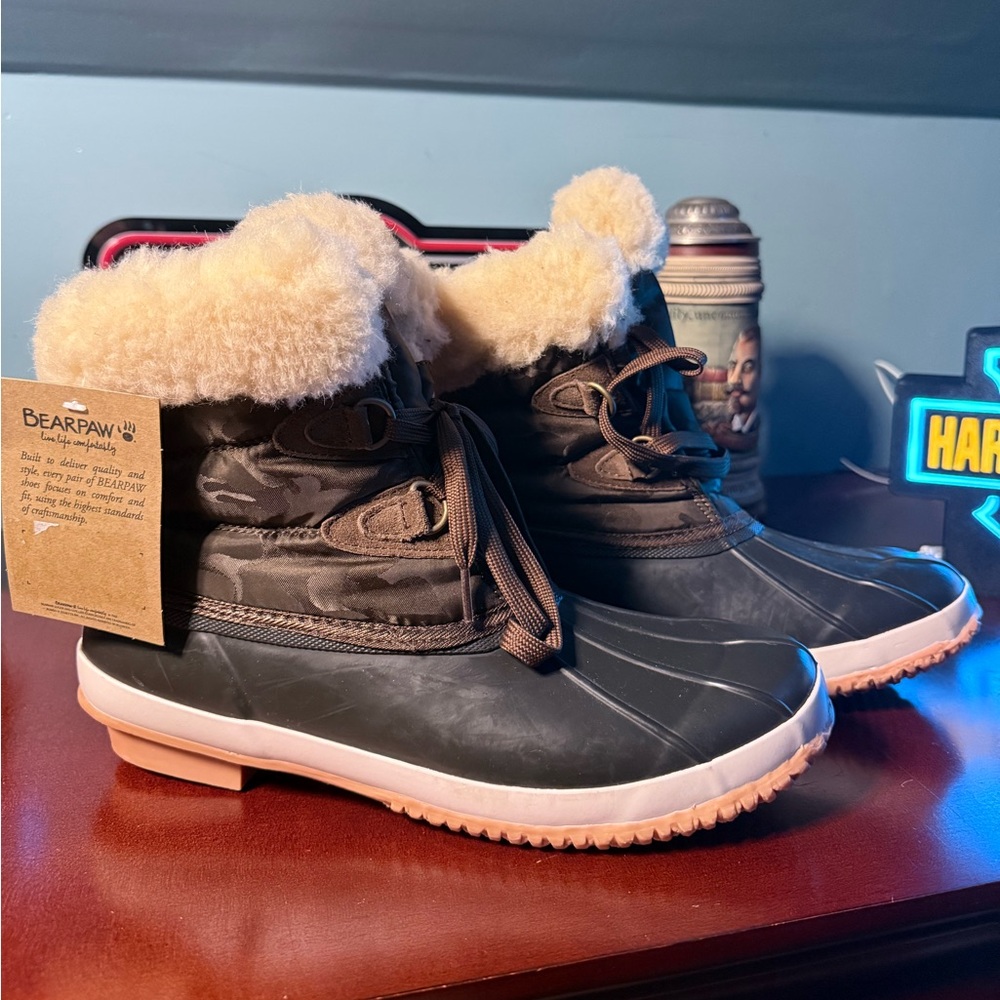 Bearpaw Diamond Women's Waterproof Boots - N72 Earth Camo - 10 Medium